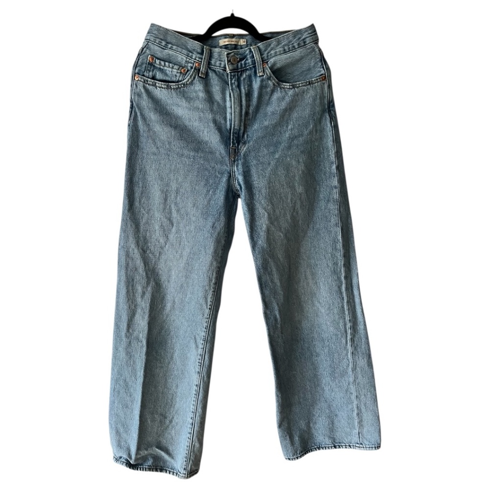 Levi’s Rib Cage Wide Leg 100% Cotton Denim Jeans Size 30